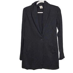 Cabi Style 3180 Harbor Jacket Long One Button Gray